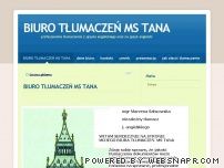 Biuro t�umacze� MS Tana