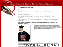Prace magisterskie