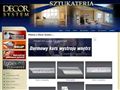 Sztukateria do wn�trz i elewacyjna Decor System