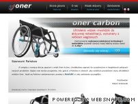 Ultralekki w�zek inwalidzki do aktywnej rehabilitacji Oner Carbon - Oner Active - Lekkie w�zki dla aktywnych
