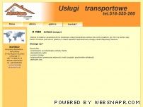 Us�ugi transportowe, transport mebli, przeprowadzki Marbud